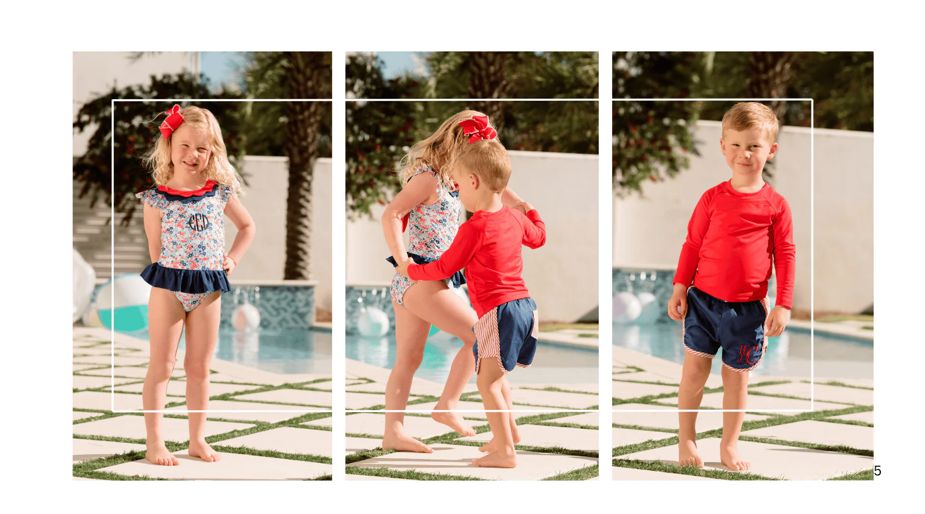 Timeless Style for Little Flamingoes